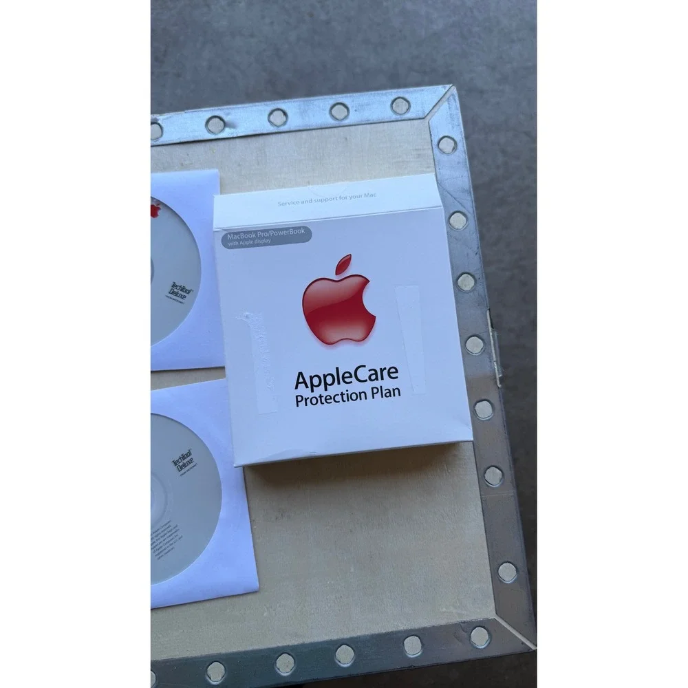 Vintage AppleCare‎ Protection Plan Power Mac MacBook Pro TechTool Deluxe CD Set